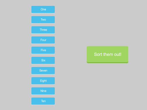 Alphabetise A List
