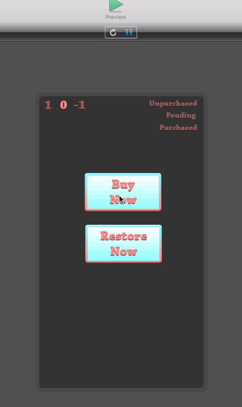 In-app Purchase Tutorial Template