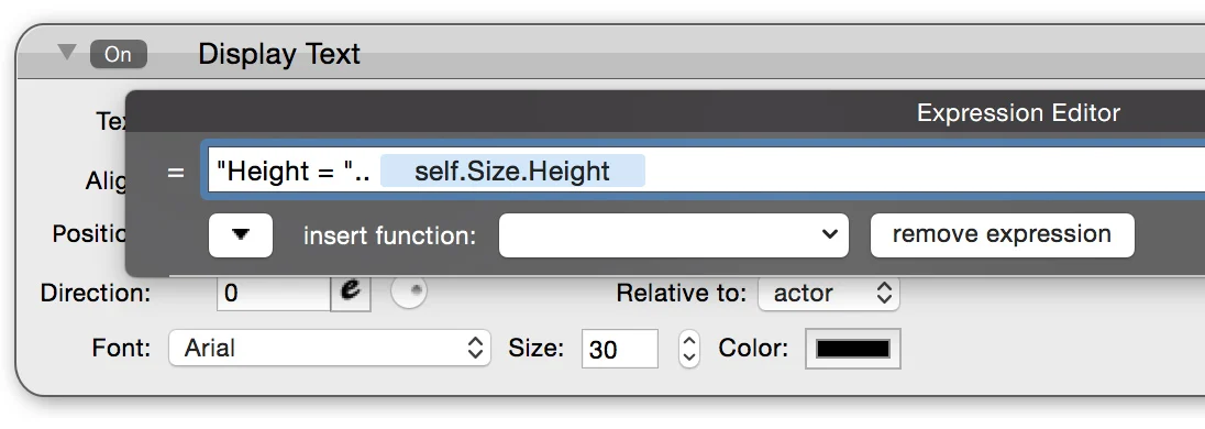 Concatenation example A